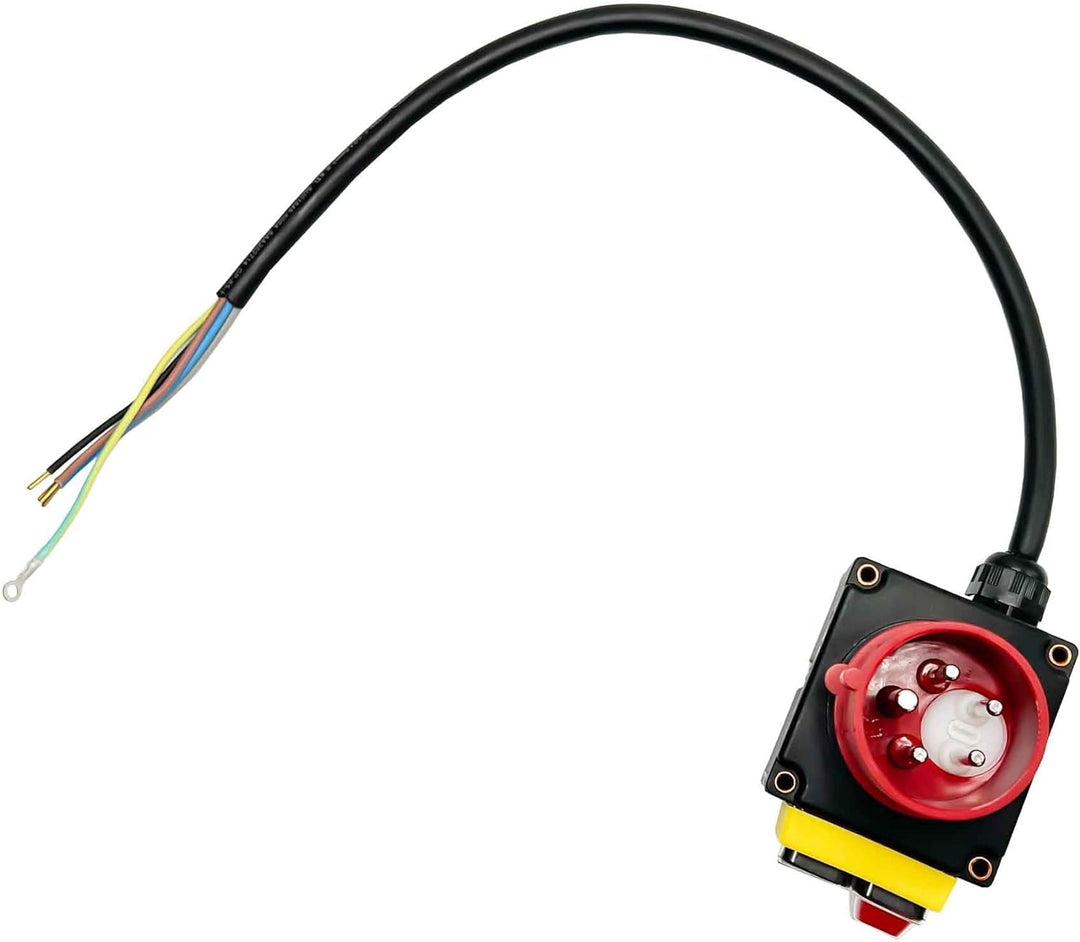 SECURA Schalter mit CEE-Stecker 400V kompatibel mit Einhell BT-LS 810 D Holzspalter