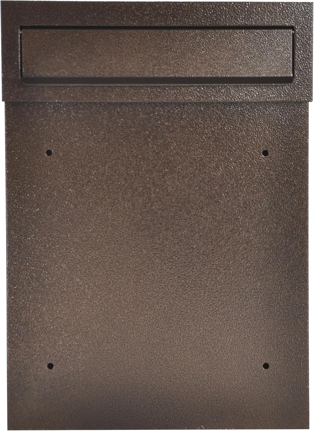 Zaunbriefkasten Torbriefkasten Durchwurf Mauerdurchwurf Briefkasten Braun Bronze Antik C4 Entnahme H
