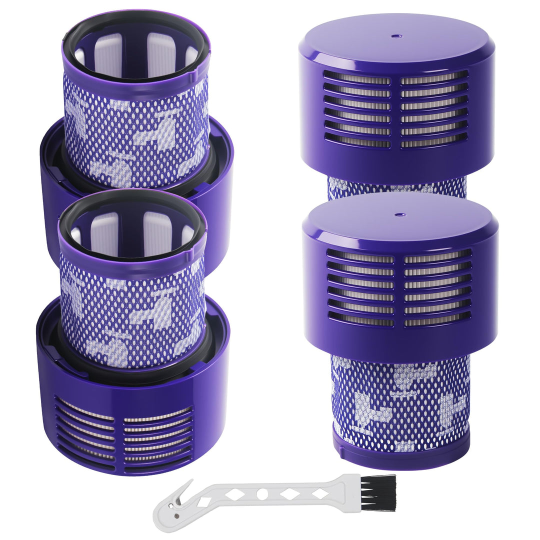 4 HEPA-Filter für Dyson V10 / SV12, kompatibel mit V10 Cyclone, Absolute, Animal, Motorhead, Total C