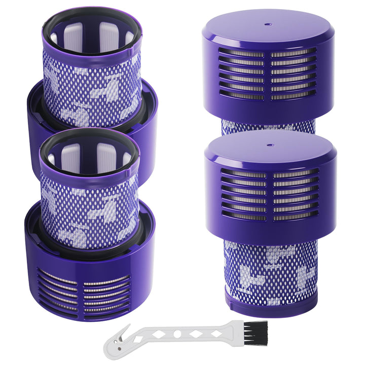 4 HEPA-Filter für Dyson V10 / SV12, kompatibel mit V10 Cyclone, Absolute, Animal, Motorhead, Total C