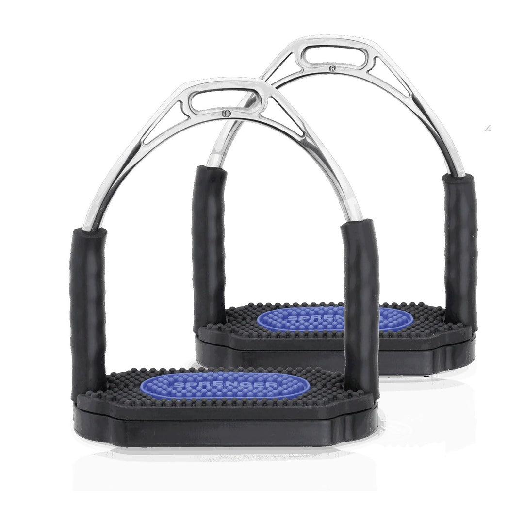 Sprenger - Sicherheitssteigbügel Bow Balance Color Edelstahl 13cm, Edelstahl 13cm