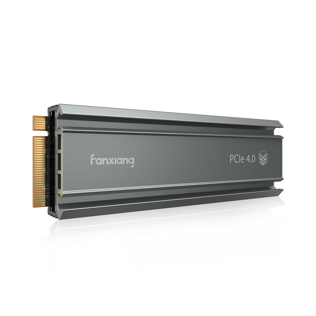 fanxiang S660 2TB PCIe 4.0 NVMe SSD M.2 2280 interne Solid State Drive - mit Heatsink, bis zu 4800 M