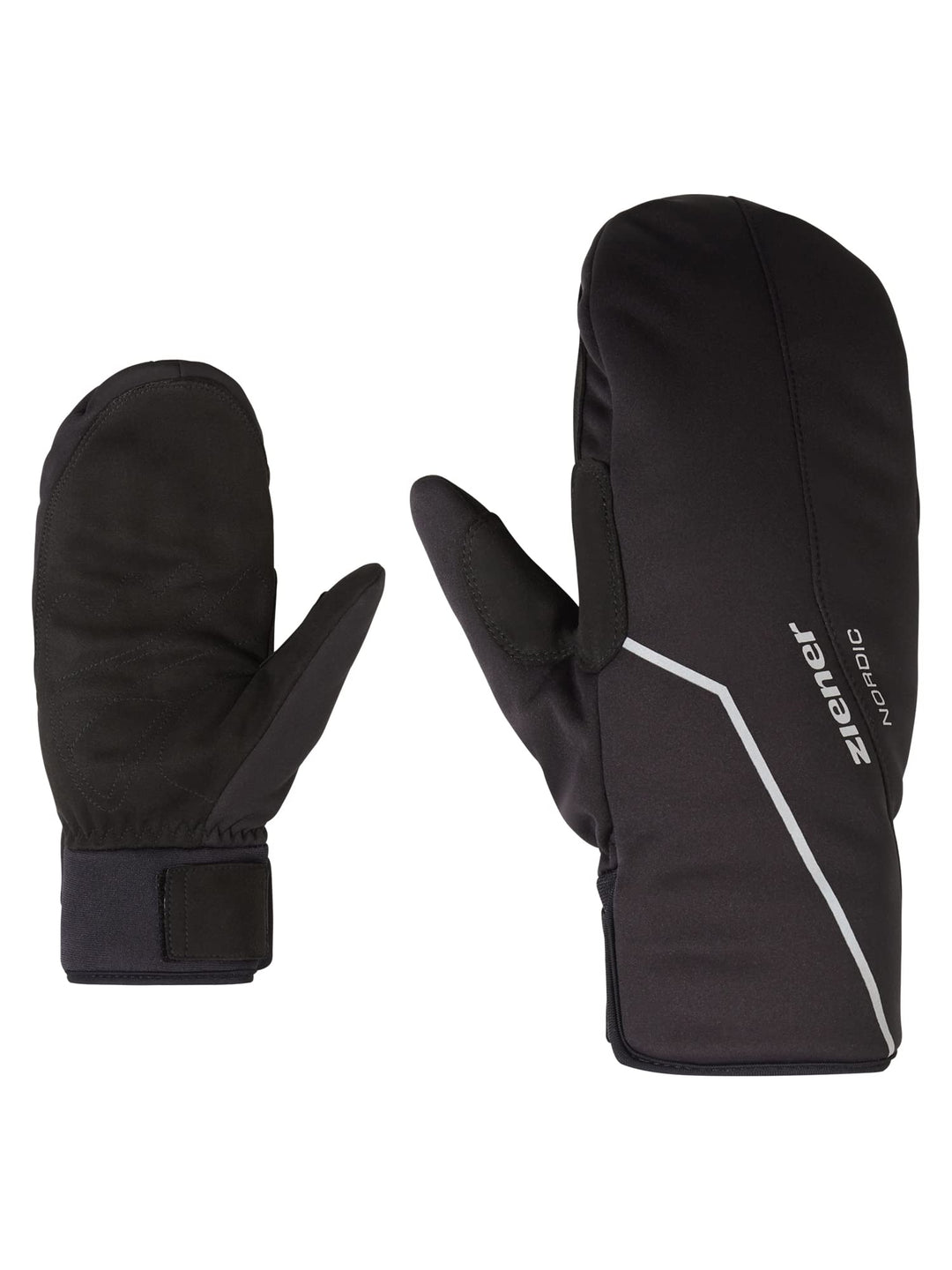 Ziener Herren Ultimono Langlauf/Nordic/Crosscountry-Handschuhe | Winddicht, Primaloft, Soft-Shell, S