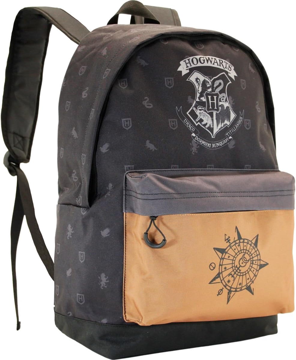 Harry Potter Howgarts-FAN HS Rucksack, Schwarz
