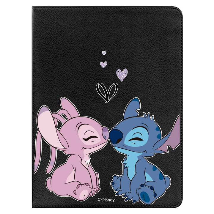 Tablet-Schutzhülle für iPad Pro 27,9 cm (11 Zoll), offizielle Disney Lilo &amp; Stitch Kuss. [Tablet-Hül