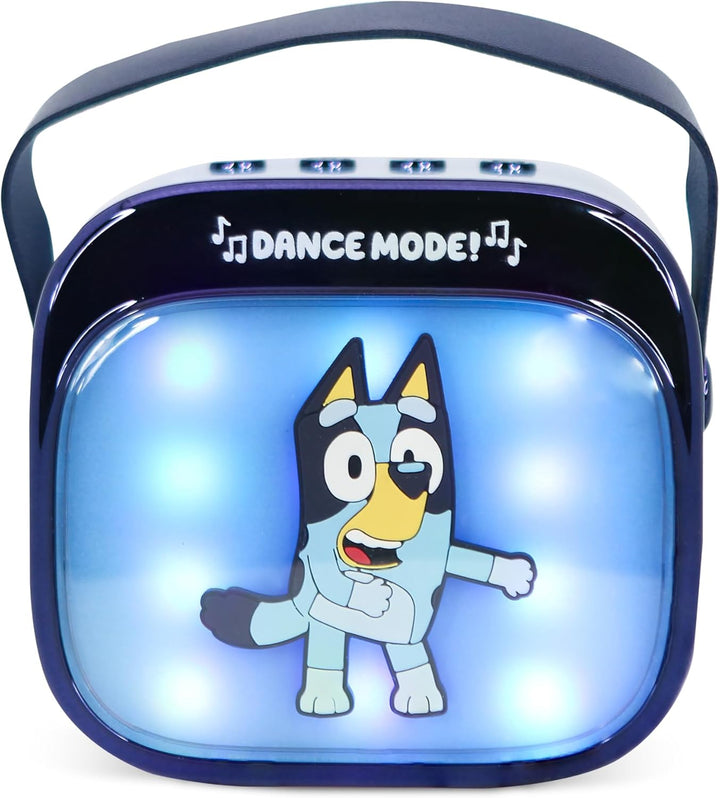 Bluey Popsing LED Light up Wireless Karaoke Speaker with Microphone