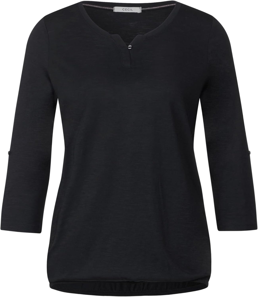 Cecil Damen T-Shirt M Raw Salvia Green, M Raw Salvia Green