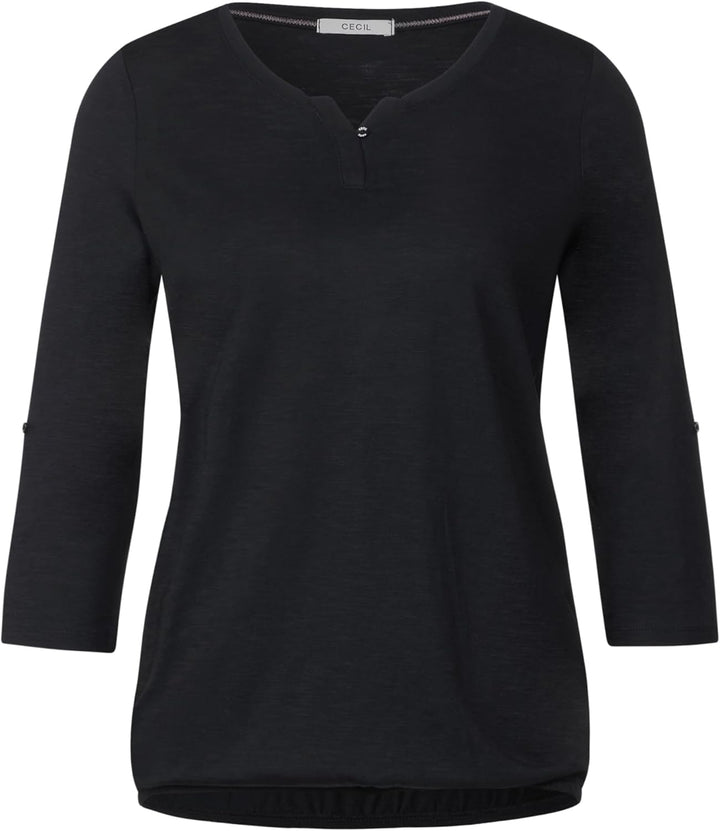 Cecil Damen T-Shirt M Raw Salvia Green, M Raw Salvia Green