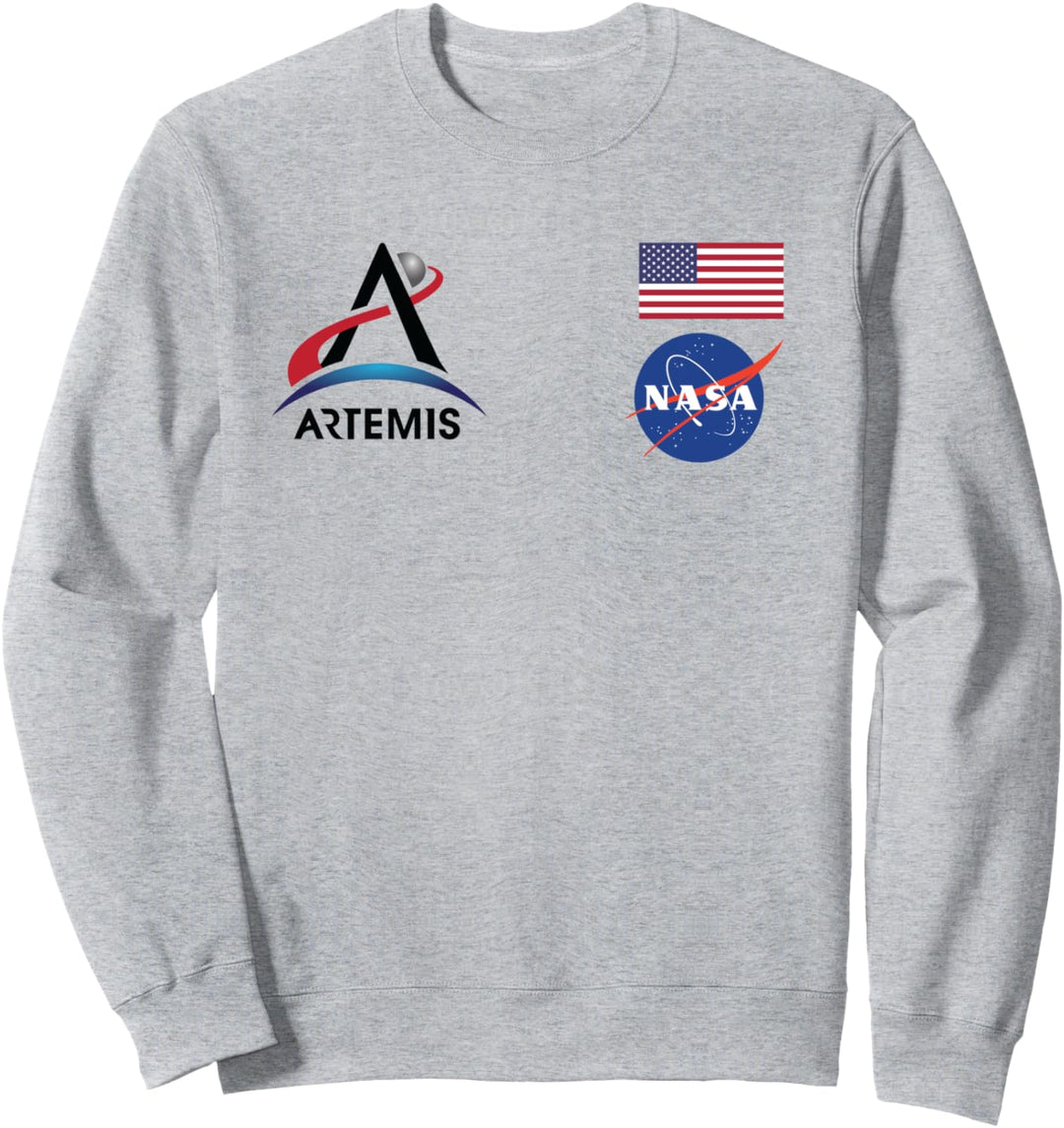 NASA Worm Dragon Spacecraft Crew-1 USA Sweatshirt
