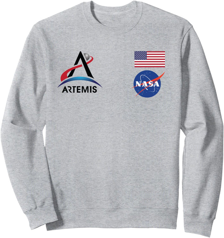 NASA Worm Dragon Spacecraft Crew-1 USA Sweatshirt