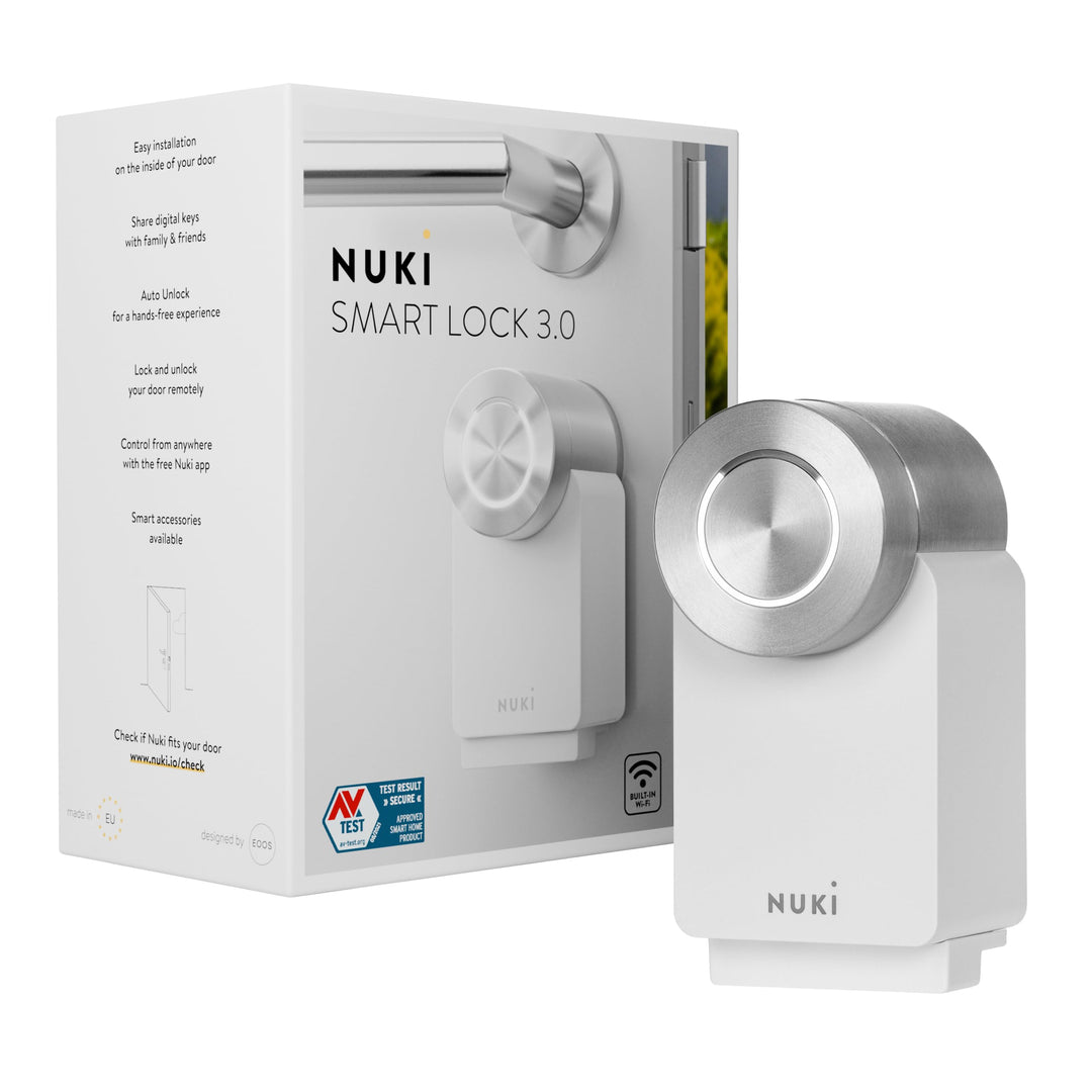 Nuki Smart Lock 3.0 Pro, smartes Türschloss mit WiFi-Modul für Fernzugriff, elektronisches Türschlos