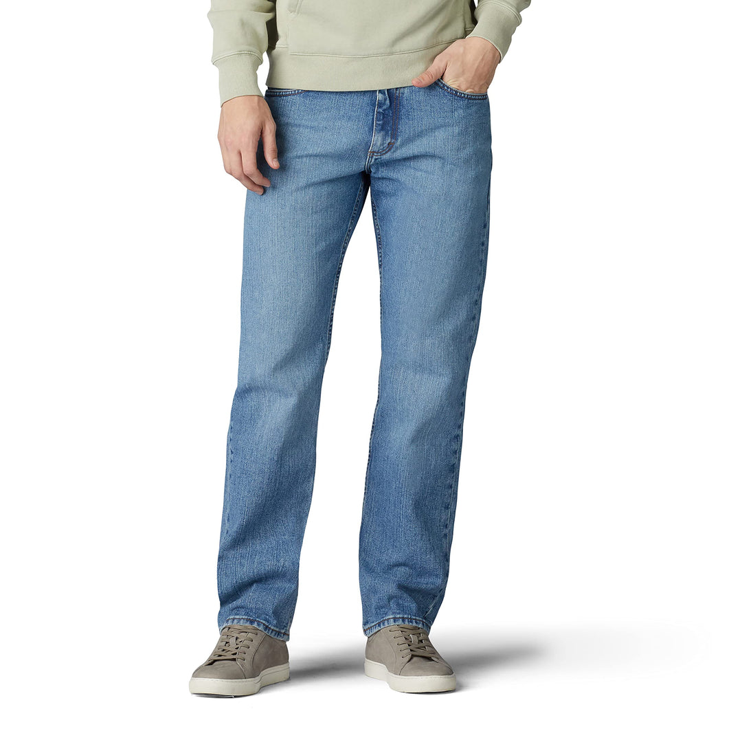 Lee Herren Jeans Regular Fit Straight Leg Jean 31W / 29L Vintage-stein., 31W / 29L Vintage-stein.