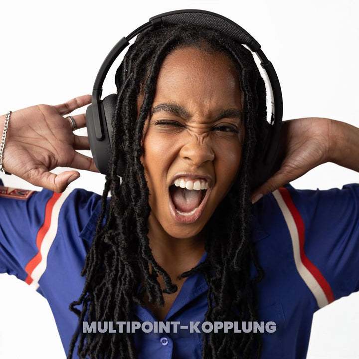 Skullcandy Crusher ANC 2 Over-Ear Noise Cancelling Wireless-Kopfhörer mit Sensory Bass, 50 Std. Akku