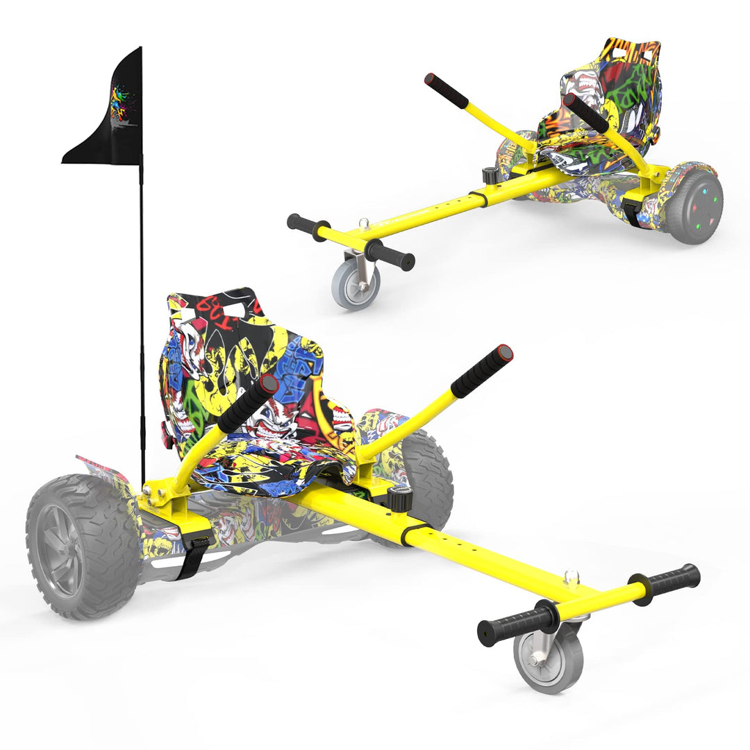 RCB Hoverboard Sitz,Go-Kart Zubehör für Hoverboards,Hoverboard mit Sitz passend für Aller 6.5"-10" Z