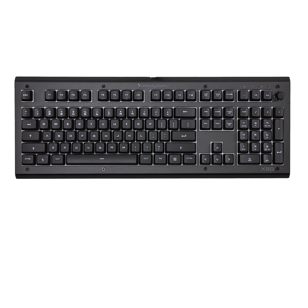 Das Keyboard Compatible X50Q, US Layout, Soft Tactile Omron - schwarz