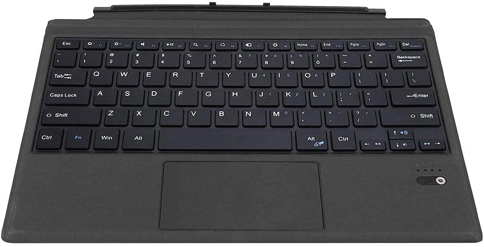 Bluetooth-Tastatur für Microsoft, drahtlose Bluetooth-Tastatur mit magnetischer Absorption, mit Touc