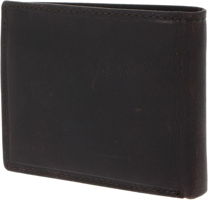 U.S. POLO ASSN. Tulsa Horizontal Wallet with Coin Brown