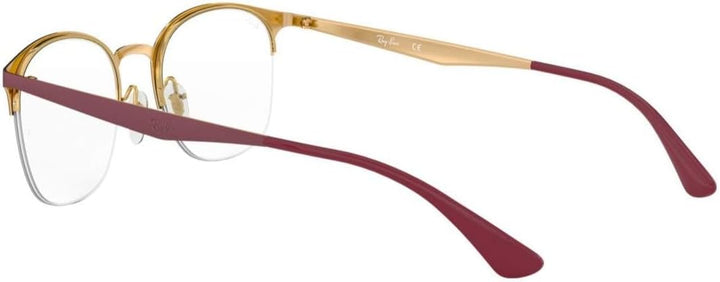 Ray-Ban Damen 0rx 6422 3007 49 Brillengestelle, Gold (Pink Gold On Top Matte Bordeaux)