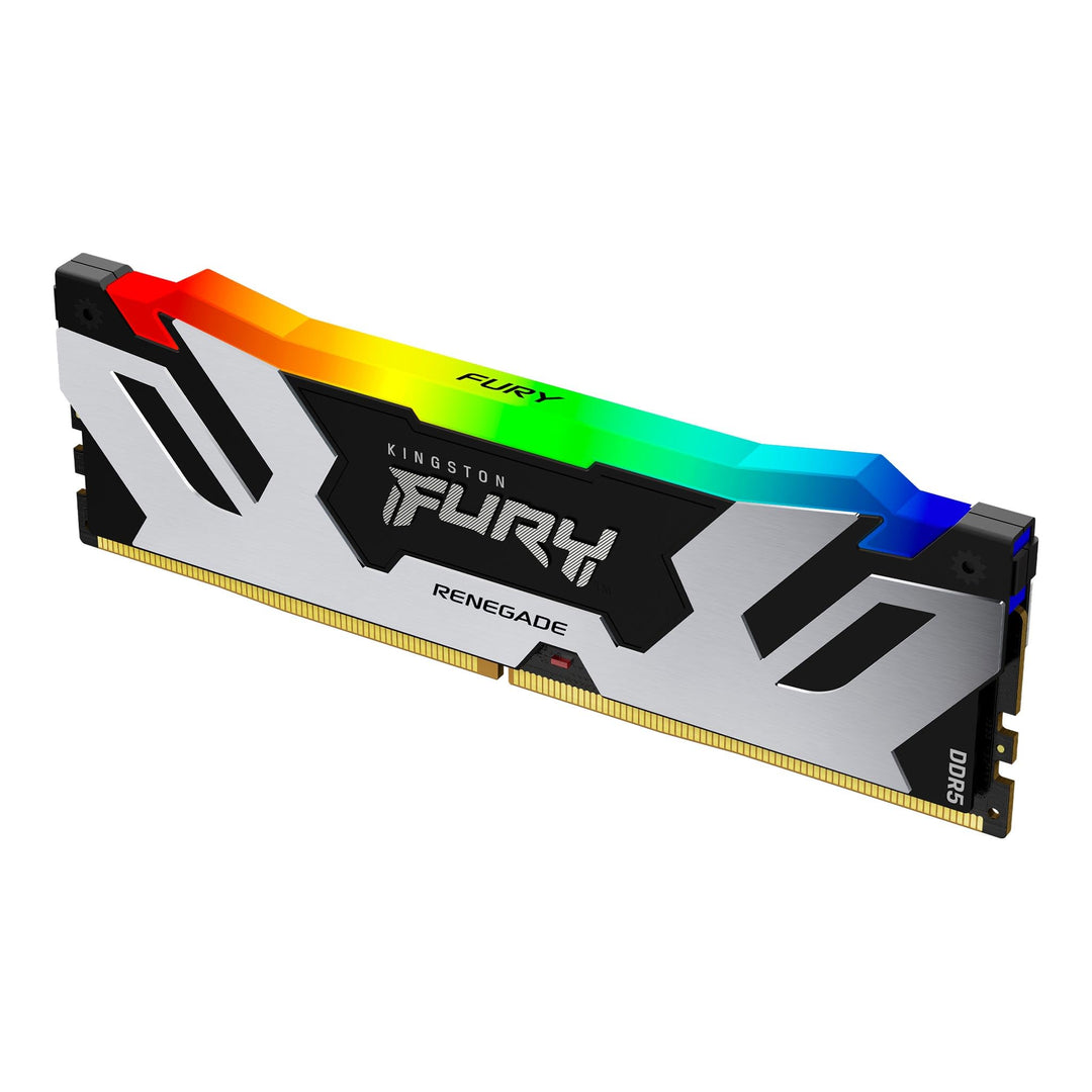 Kingston Fury Renegade Schwarz RGB 32GB 6400MT/s DDR5 CL32 DIMM Desktop Gaming Speicher (Kit mit 2 )