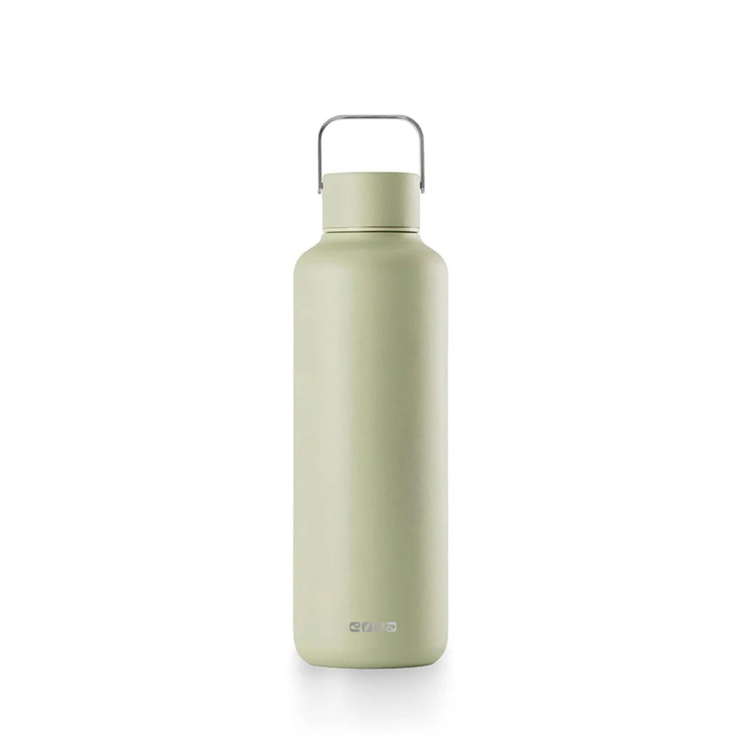 EQUA Timeless Isolierte Trinkflasche, doppelwandig, Edelstahl, 24 Stunden kalt oder bis zu 12 Stunde