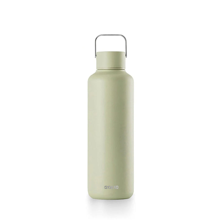 EQUA Timeless Isolierte Trinkflasche, doppelwandig, Edelstahl, 24 Stunden kalt oder bis zu 12 Stunde