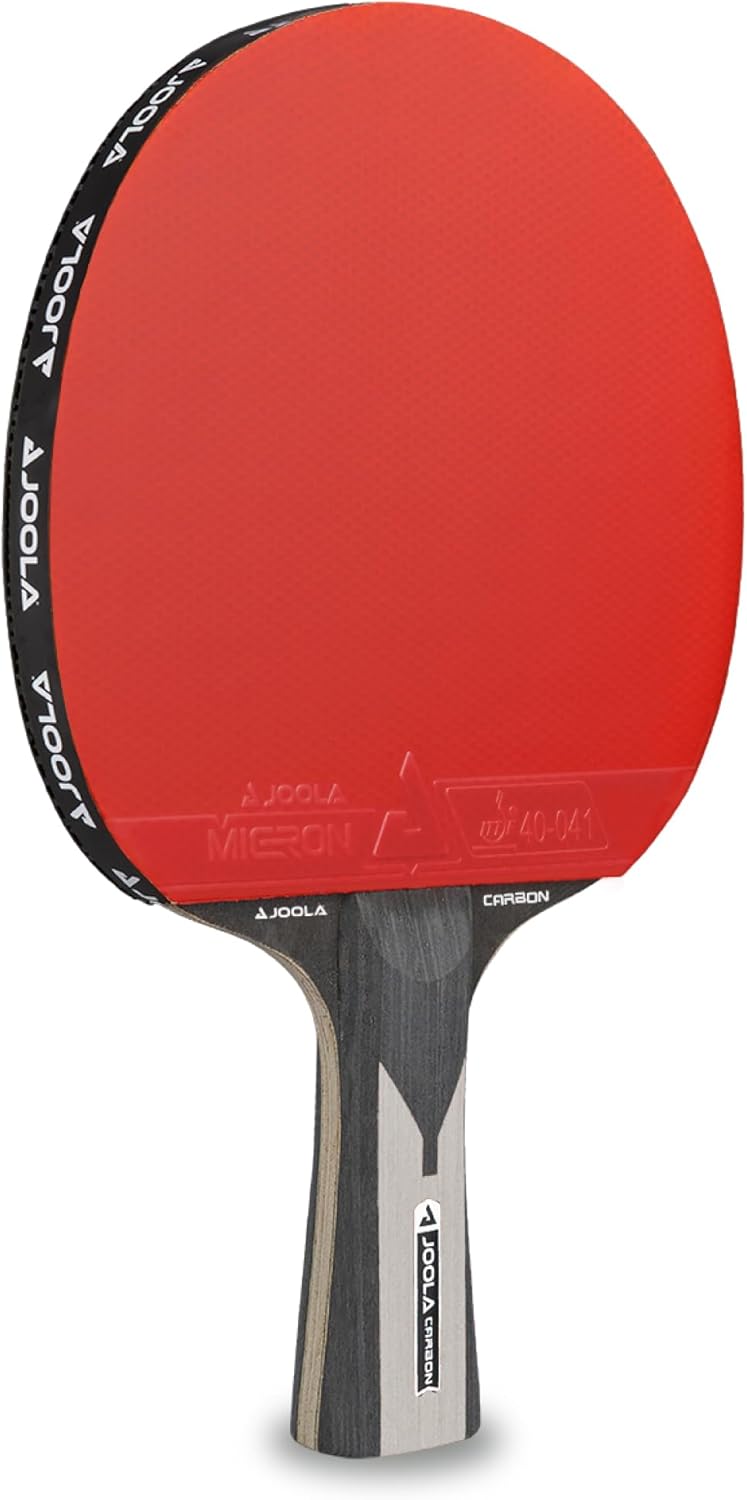 JOOLA Tischtennisschläger Carbon Pro ITTF genehmigter Profi Wettkampf Tischtennis-Schläger Carbon X
