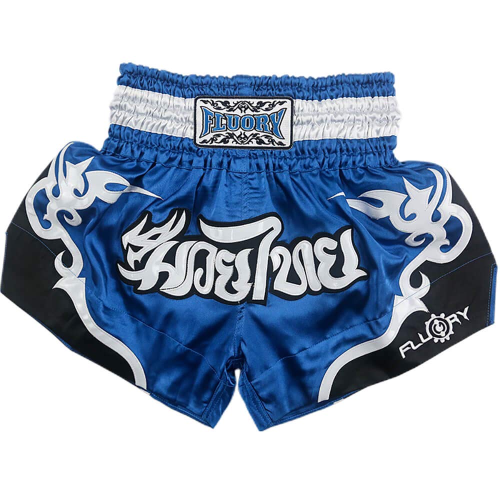 Fluory Muay Thai Shorts, reissfeste Boxshorts MMA Kampfkick Bekleidung für Männer Frauen Kinder Kamp