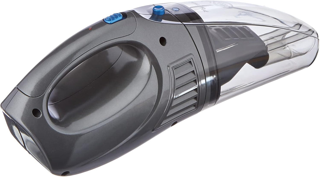 Bestron Kabelloser Handsauger, Für nasse und trockene Oberflächen, Kapazität: 450 ml , 25 Watt, Rot/