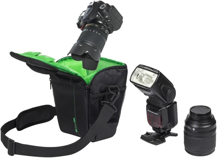 RIVACASE 7440 Spiegelreflexkameratasche – Elegante Tragetasche mit verstellbaren Trennwänden und Zub