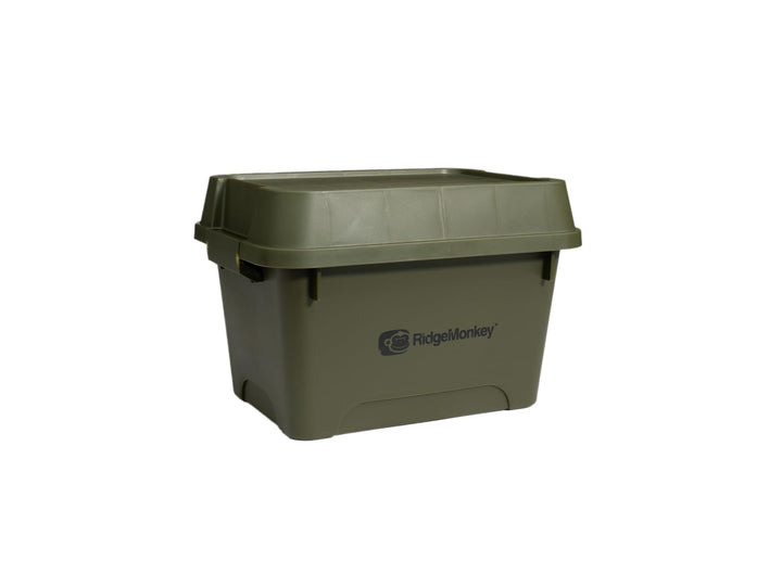 RidgeMonkey Armoury Stackable Storage Box 16 Litre - Angelbox, Transportbox, Zubehörbox für Angelzub
