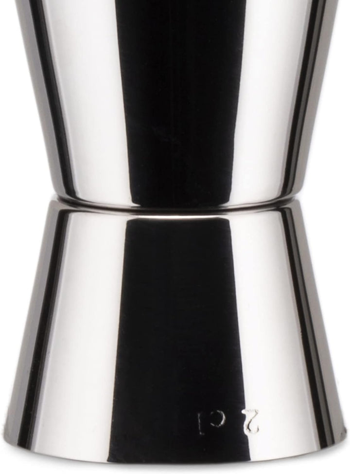 Alessi Cocktail Massnahme, Edelstahl, Silber, 28 x 4.5 x 17 cm