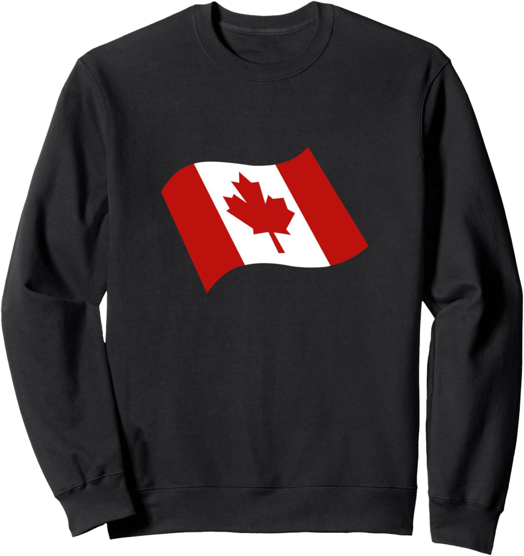 Kanadische Flagge Sweatshirt