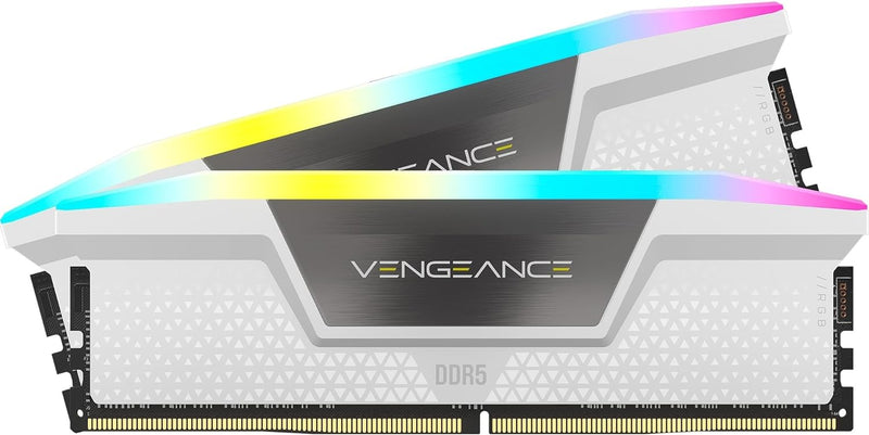 CORSAIR Vengeance RGB DDR5 RAM 64GB (2x32GB) 6000MHz CL30 Intel XMP iCUE Kompatibler Computerspeiche