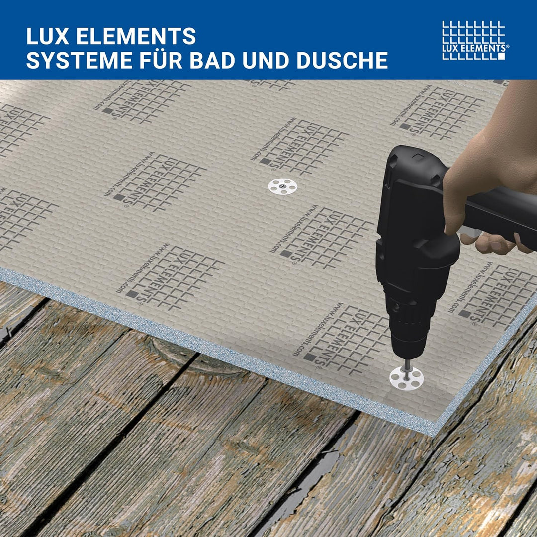 LUX ELEMENTS Unterlegscheibe 35mm FIX-S 50 Stk. I 10x verzinkte Unterlegscheiben mit Stärke 0,7mm fü