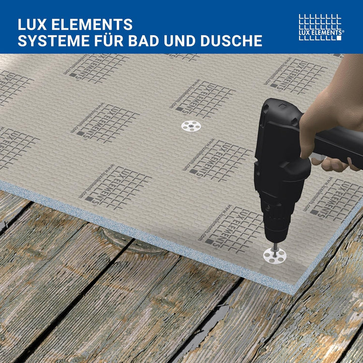 LUX ELEMENTS Unterlegscheibe 35mm FIX-S 50 Stk. I 10x verzinkte Unterlegscheiben mit Stärke 0,7mm fü