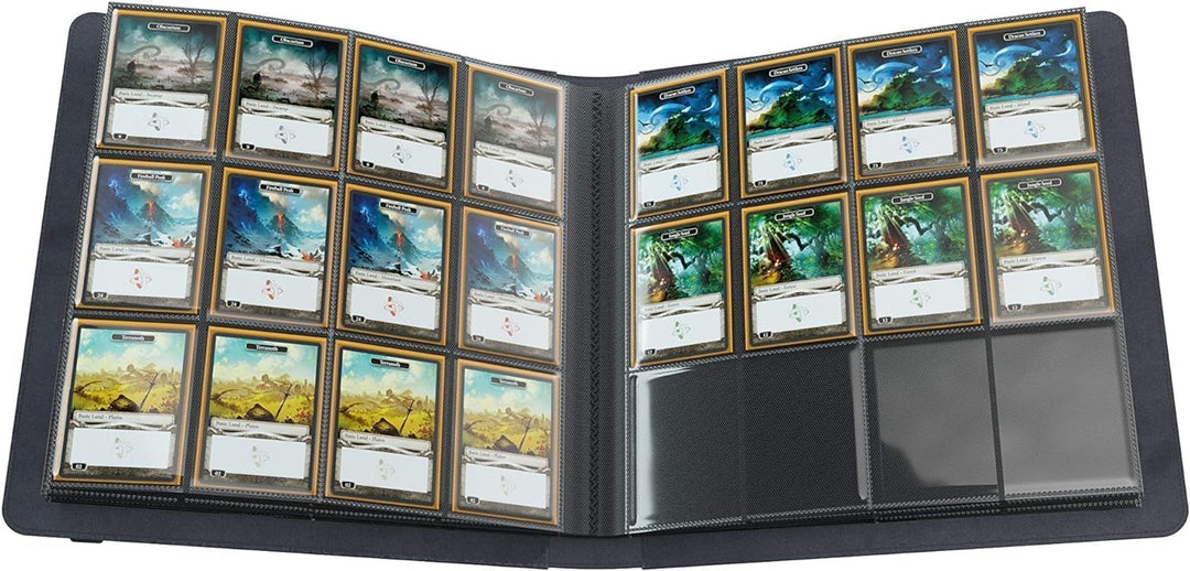 Gamegenic GGS31026ML Prime Album (24-Pocket), Black Schwarz, Schwarz