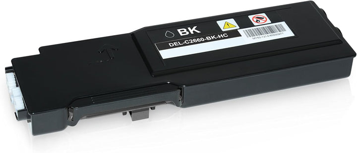 Kineco 4 Toner kompatibel für Dell C2660DN, C2665DNF , C2600 Series - 593BBBM - Schwarz 3.000 Seiten