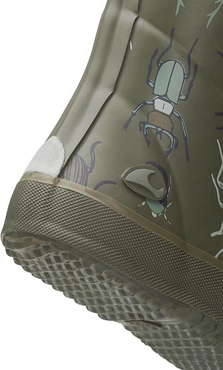 Viking Unisex Kinder Indie Print Gummistiefel 22 EU Khaki Linen, 22 EU Khaki Linen