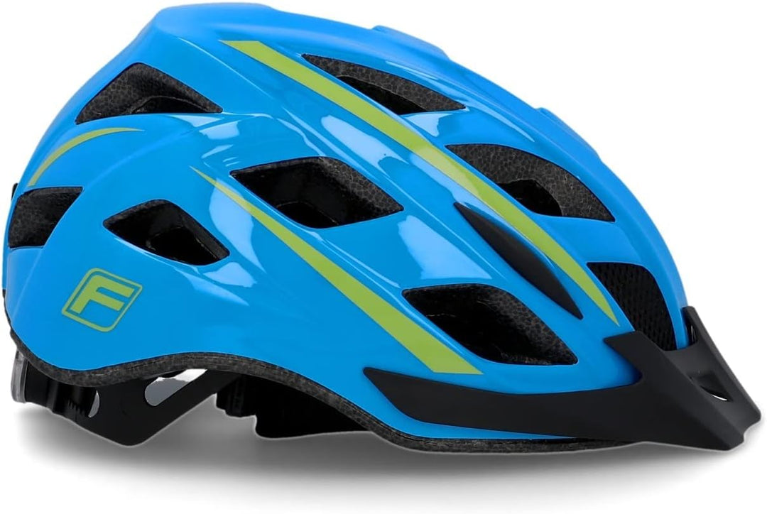 Fischer Unisex – Erwachsene Fahrradhelm, Montis schwarz, L/XL, 58-61 cm Bundle mit Fahrradhelm, L/XL