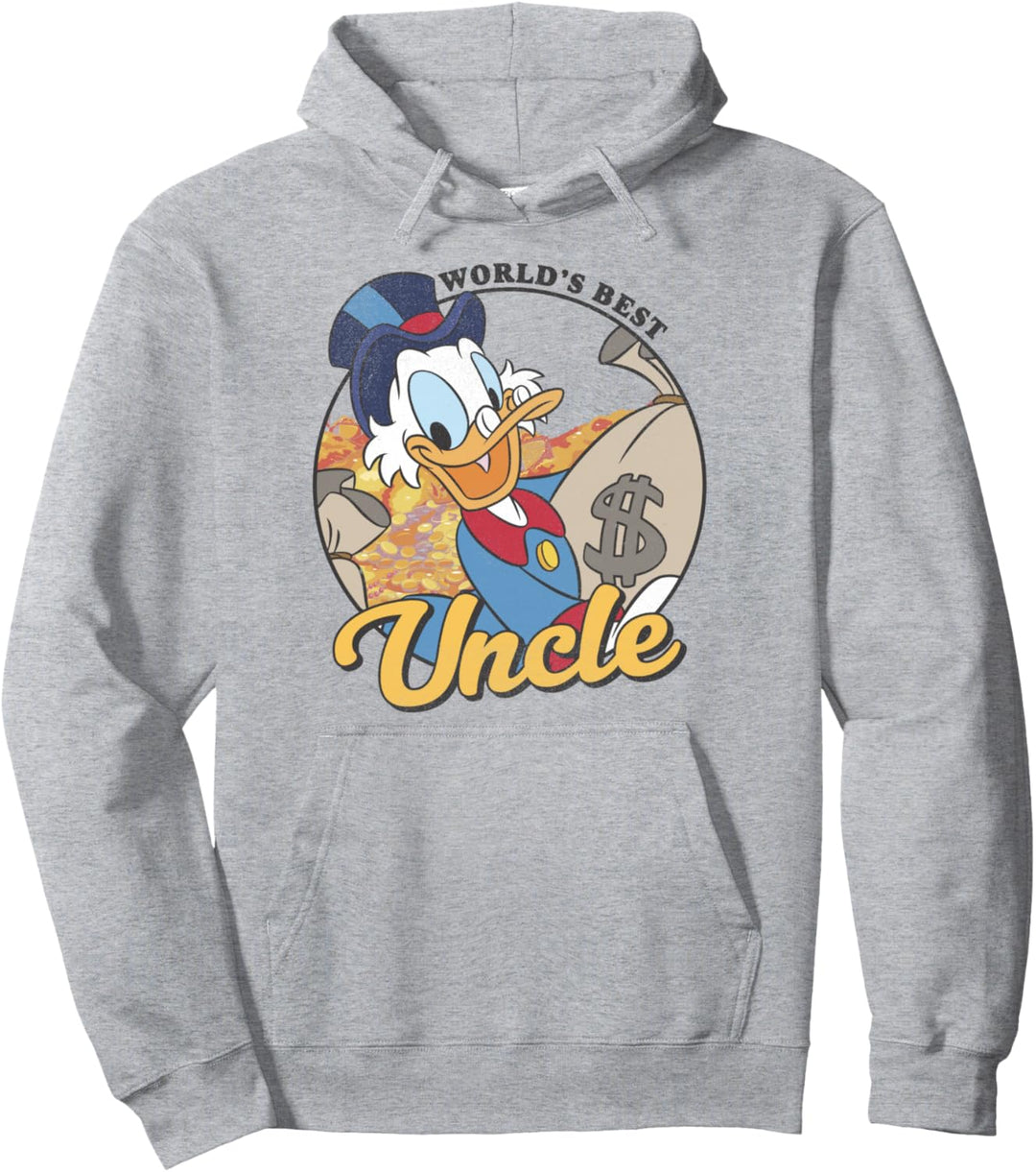 Disney DuckTales Scrooge McDuck World's Best Uncle Pullover Hoodie