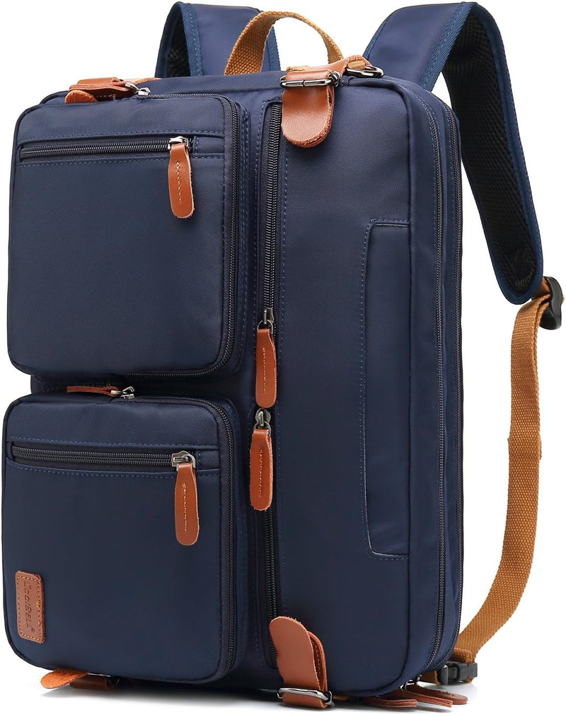 CoolBELL umwandelbar Aktentasche Messenger Bag Umhängetasche Laptop Tasche Business Backpack Bag Mul