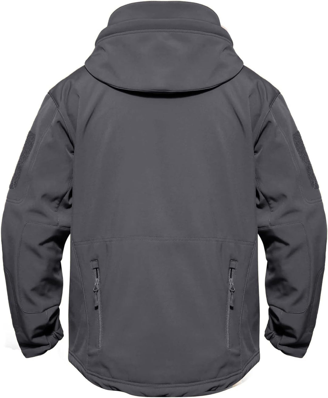 KEFITEVD Tactical Softshell Jacke Herren Fleece Gefüttert Wasserabweisend Atmungsaktiv Outdoorjacke