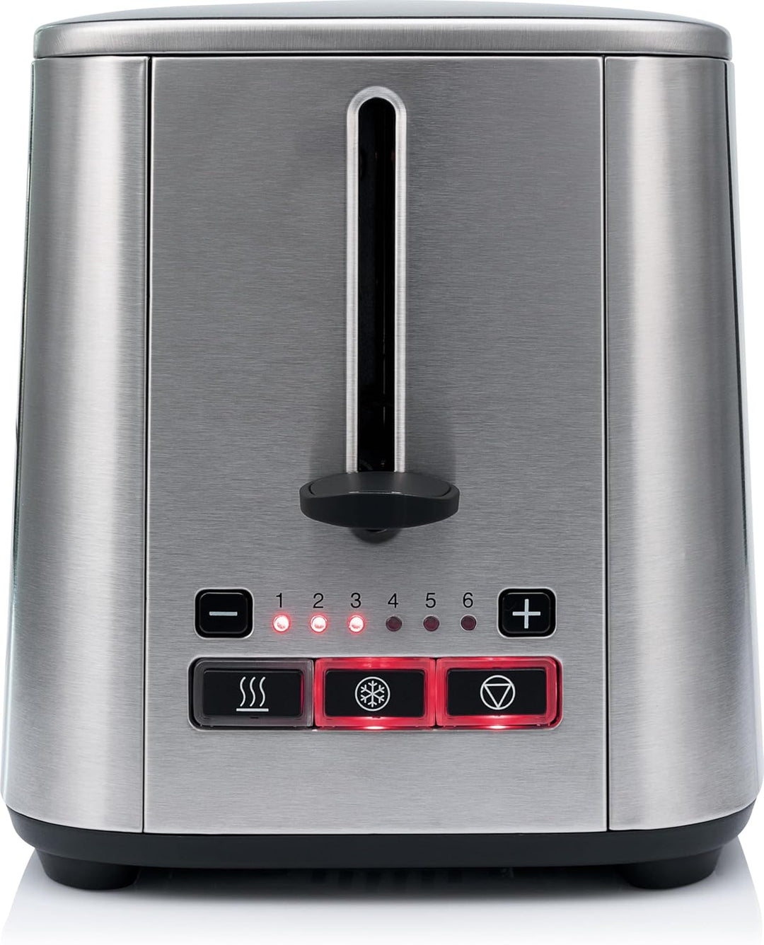 Wilfa CLASSIC Toaster - aus Edelstahl, verstellbare Hitzeeinstellungen mit Auftau-, Wiederaufheiz- u