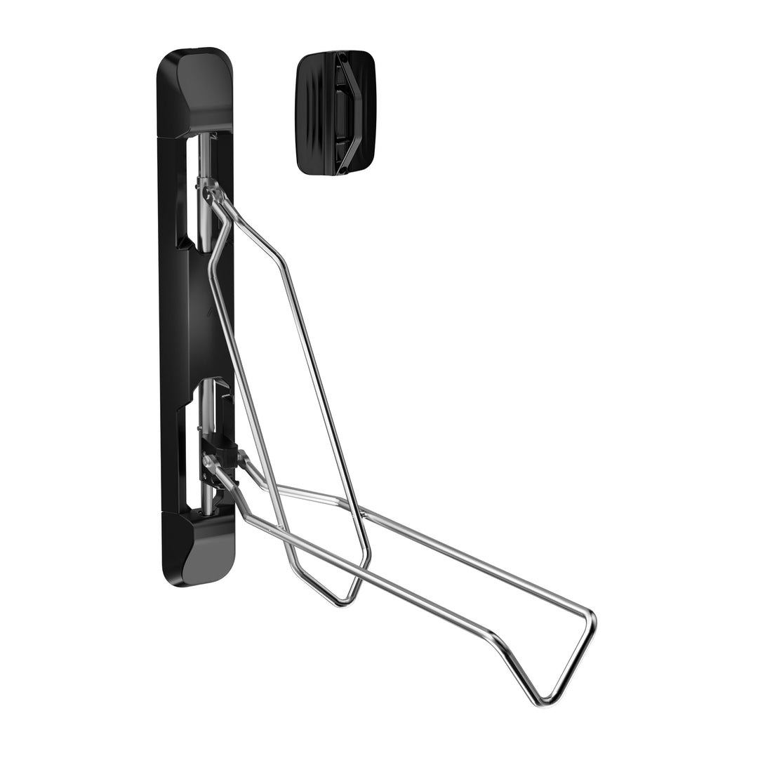 Wiltec Fahrrad Wandhalterung 11,8 x 63,8 x 58,3 cm bis 35 kg, Universal Fahrradhalterung höhenverste