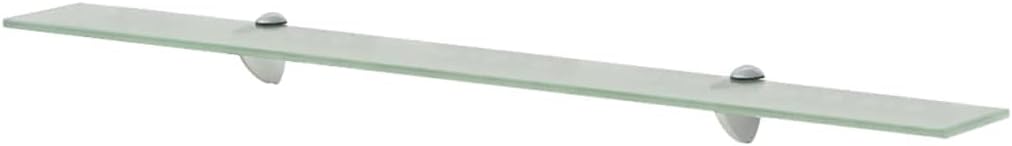 vidaXL 2X Regal Schwebend Wandregal Glasregal Glasboden Glasablage Badablage Wandablage Badregal Abl