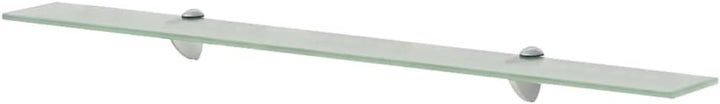 vidaXL 2X Regal Schwebend Wandregal Glasregal Glasboden Glasablage Badablage Wandablage Badregal Abl
