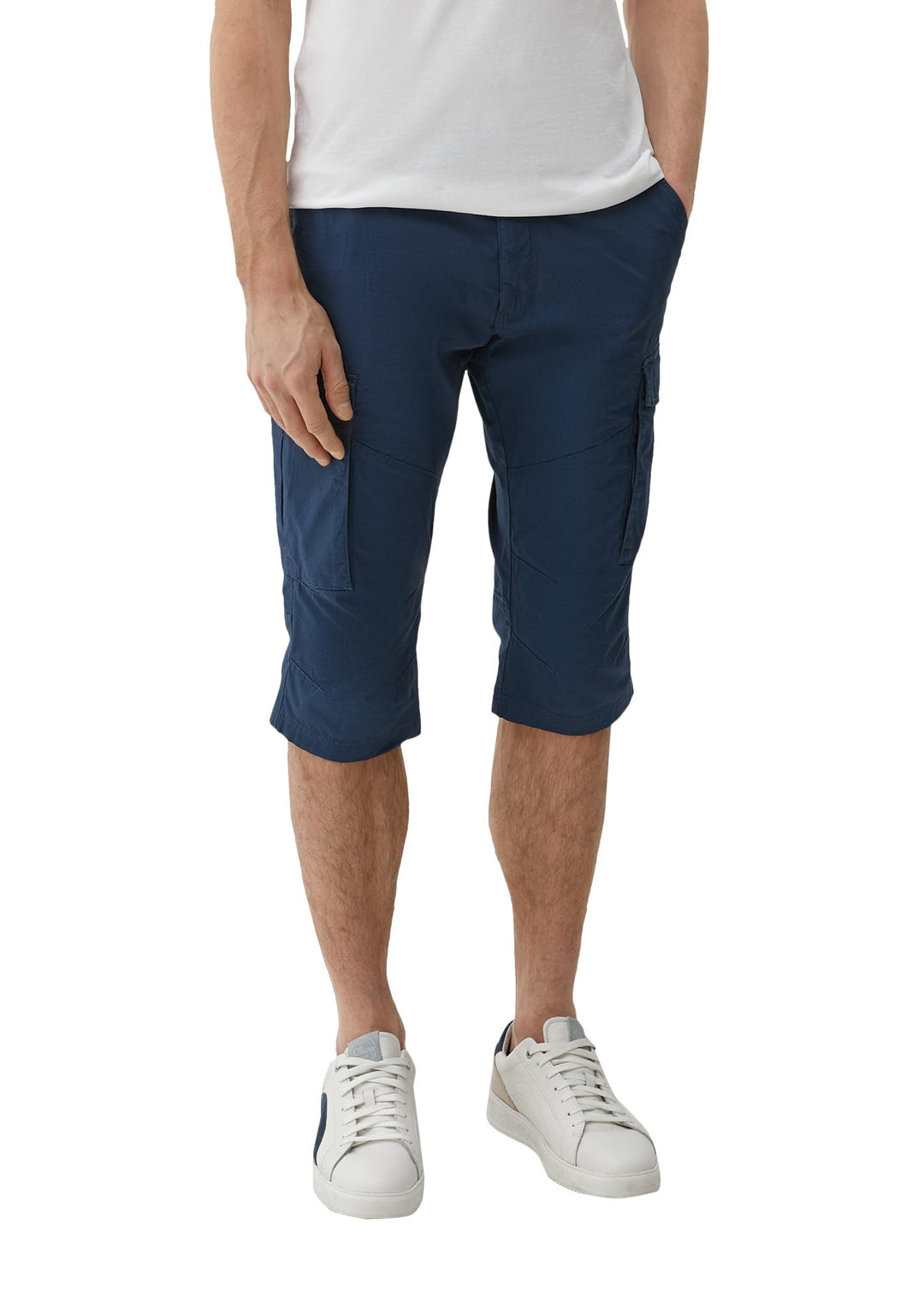 s.Oliver Herren Cargo-Bermuda, Detrot Relaxed Fit 29 5864_tiefblau, 29 5864_tiefblau