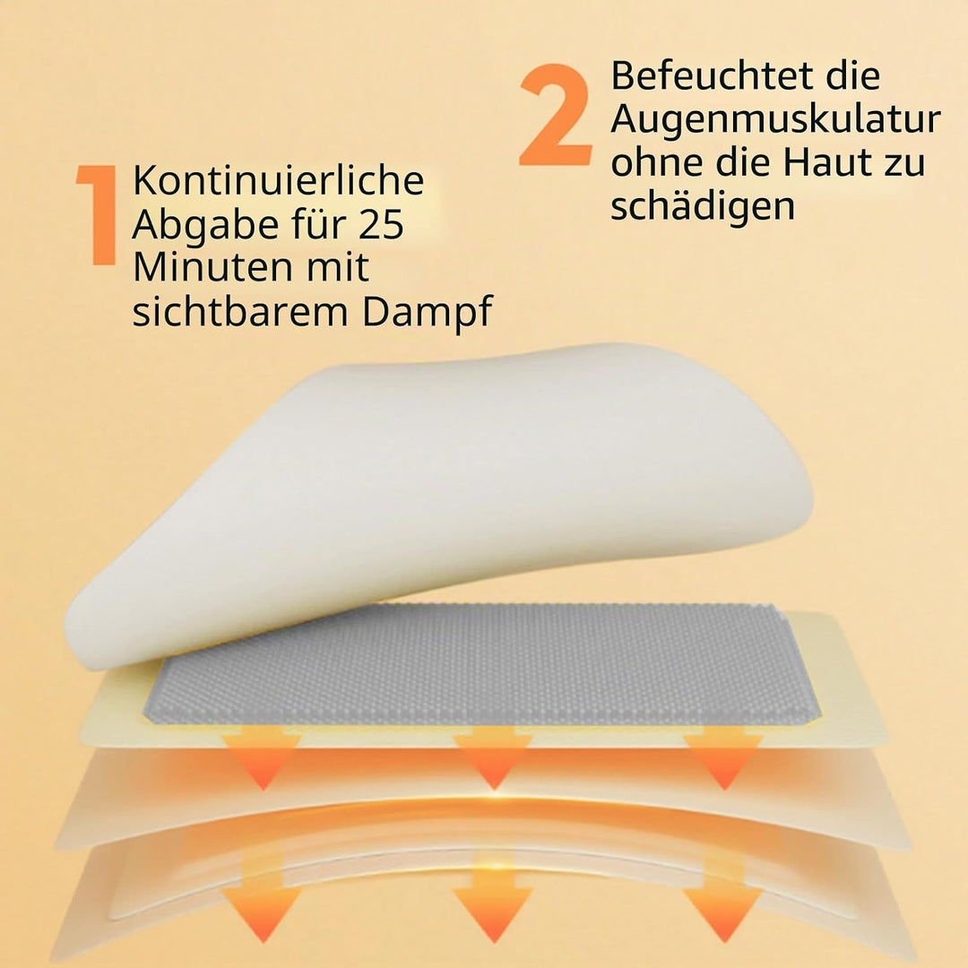 Selbstaufwärmende Augenmaske - 10 Stück, Wärmende Augenkompresse Für Trockene Augen, Stressabbau &amp; B