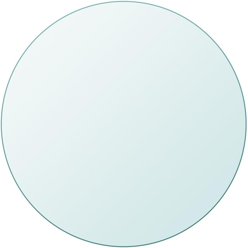 Homgoday Tischplatte Glasplatte Tischplatte Schreibtischplatte Ersatztischplatte Glasplatte für Esst