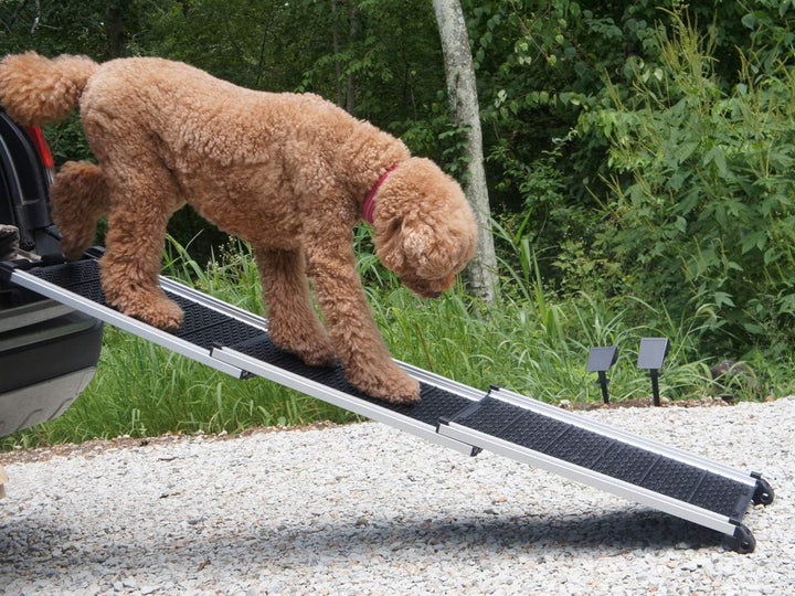 Kleinmetall Teleskop Hunderampe DOGWALK3, Länge: 73-163 cm Single, Single